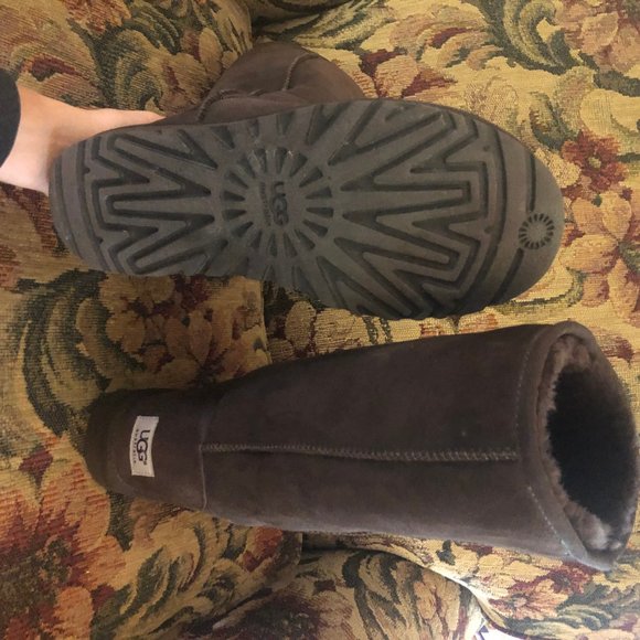 UGG Classic Tall Boot in Chocolate Color - Picture 3 of 7